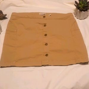 Toad & Co. Khaki skirt